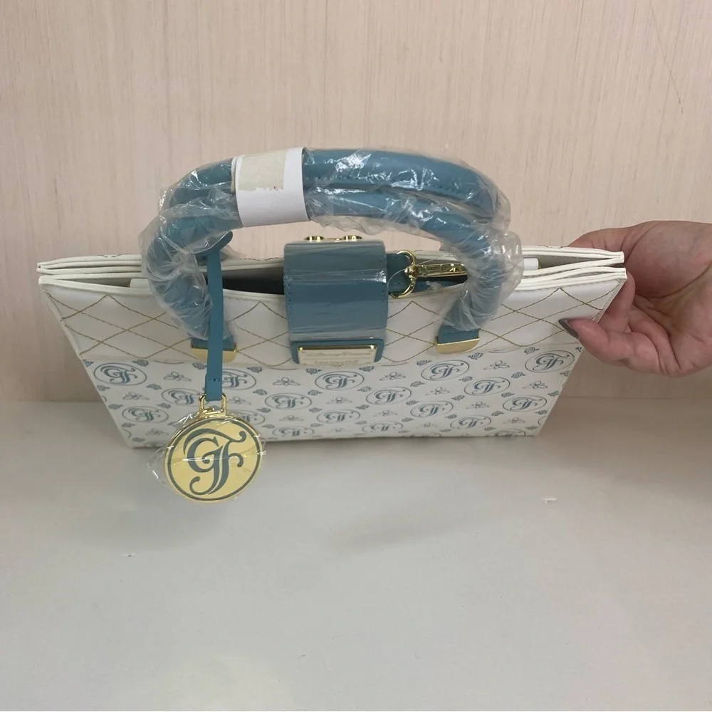 NWT Loungefly Disney Parks Grand Floridian Resort Elegant Satchel Tote Bag